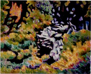 Vecchio Tronco - 1999 - Olio su Tela - 65x80